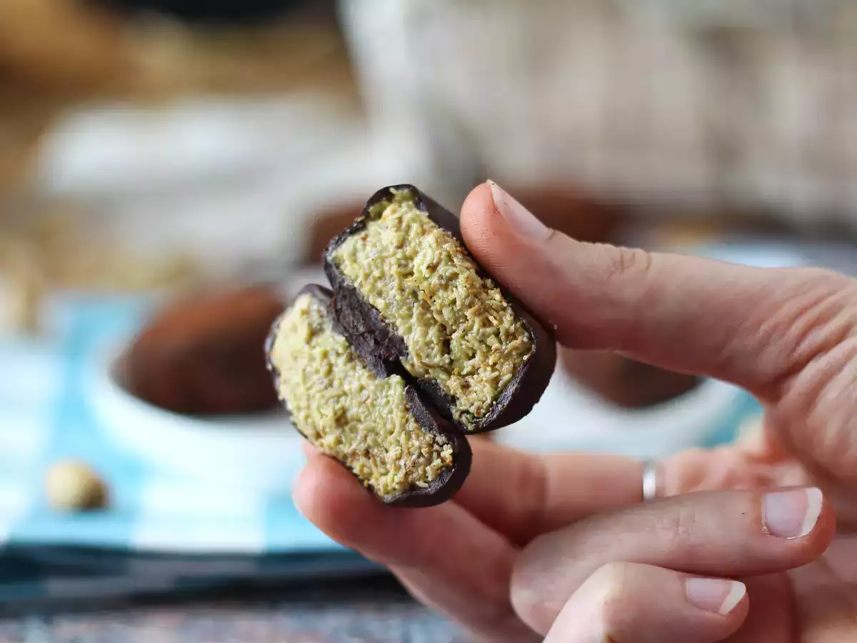 Korean Dubai chewy cookies, the viral recipe for mochis with pistachio and kadaïf filling - photo 4