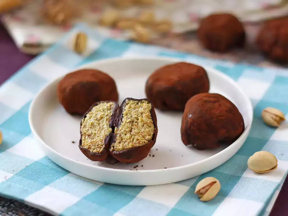 Korean Dubai chewy cookies, the viral recipe for mochis with pistachio and kadaïf filling - photo 7