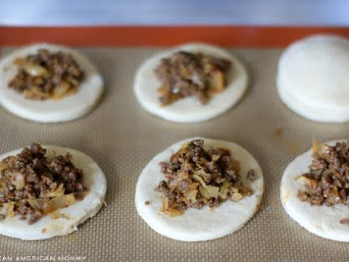 Korean Ground Beef & Kimchi Puff Pastry Rounds - photo 4