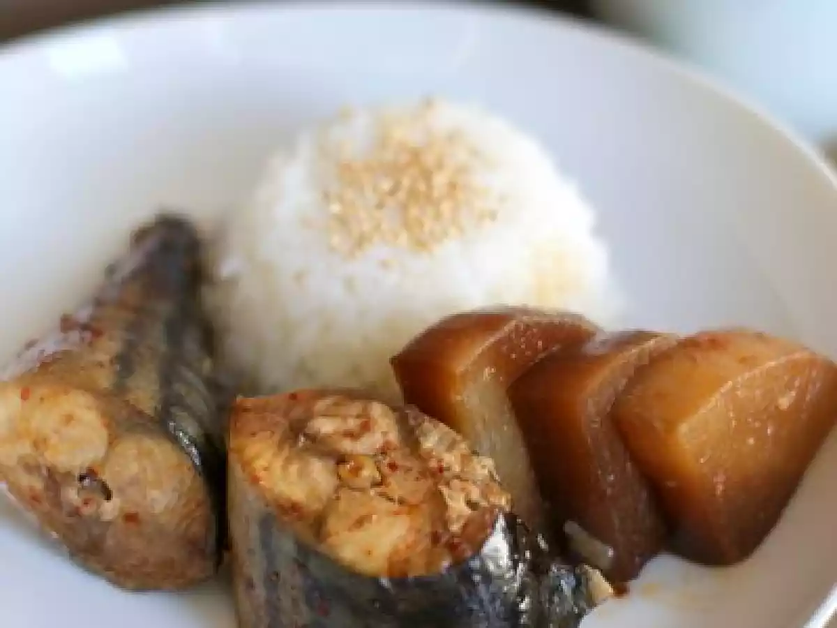 Korean Radish & Mackerel Jorim - photo 2
