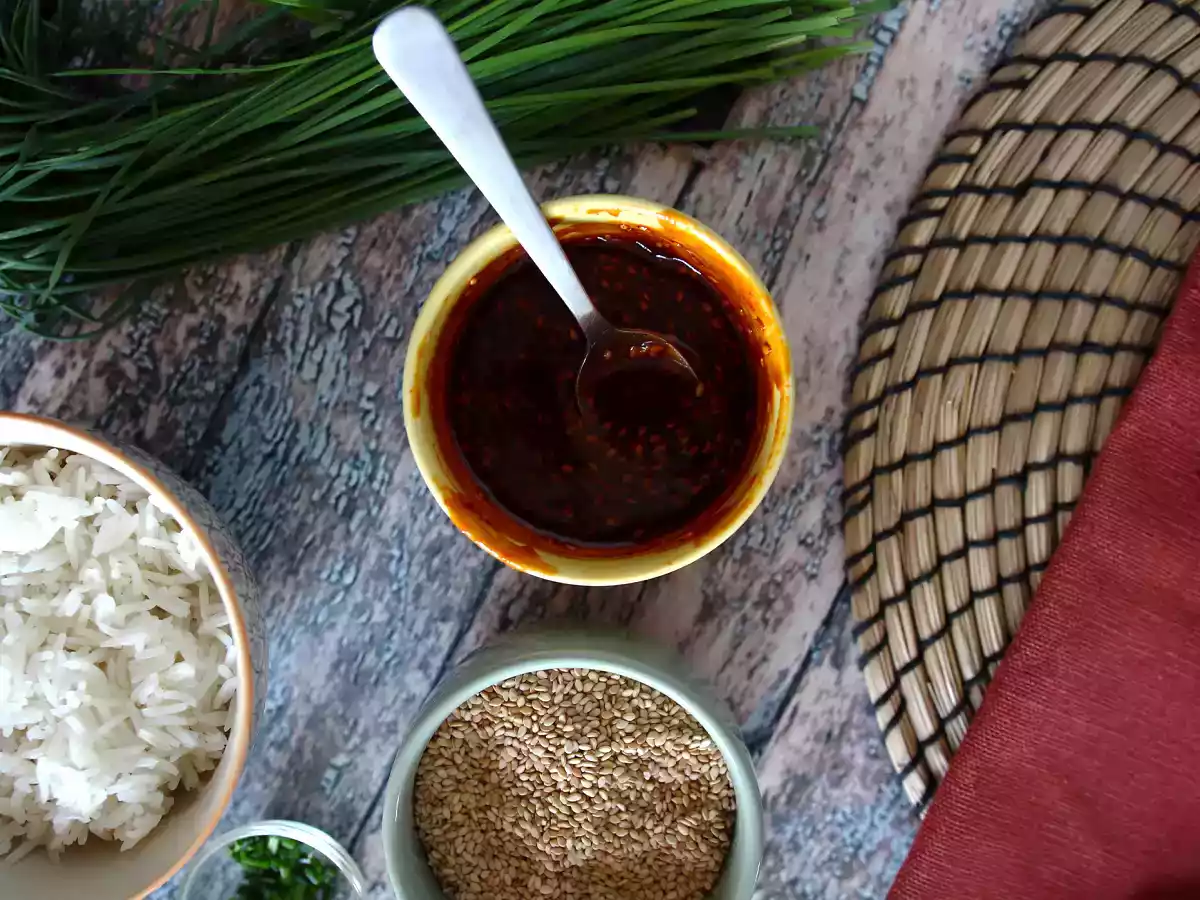 Korean spicy gochujang sauce for bibimbap - photo 5