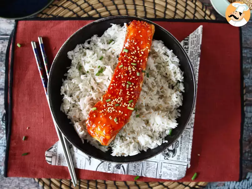 Korean style salmon with Gochujang sauce ready in 8 minutes, photo 1