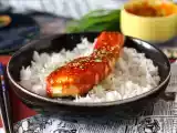 Korean style salmon with gochujang sauce ready in 8 minutes, photo 2
