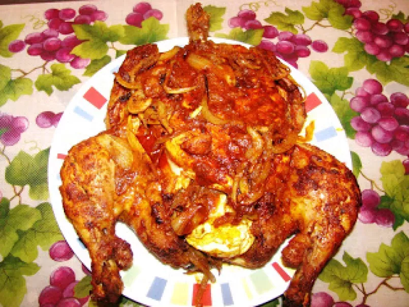 Kozhi Nirachathu / Stuffed Chicken