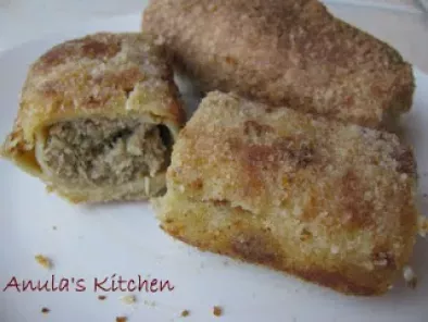 Krokiety - Polish savoury, stuffed pancakes...