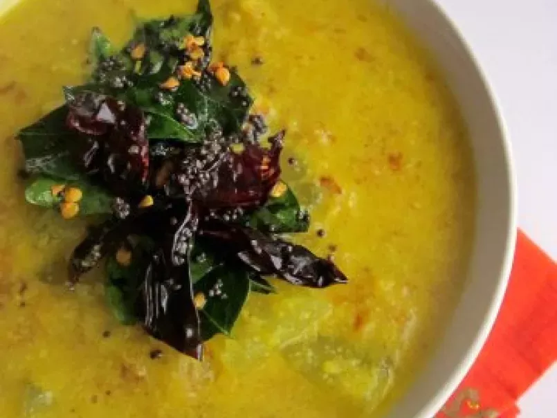 Kumbalanga Cherupayar Parippu Curry~Ash Gourd and Moong dal Curry - photo 2