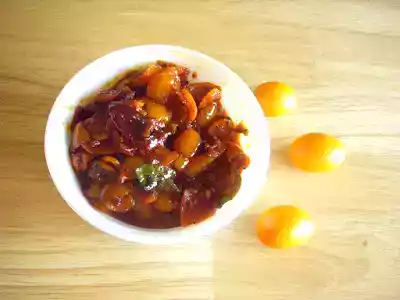 Spicy kumquat pickle recipe