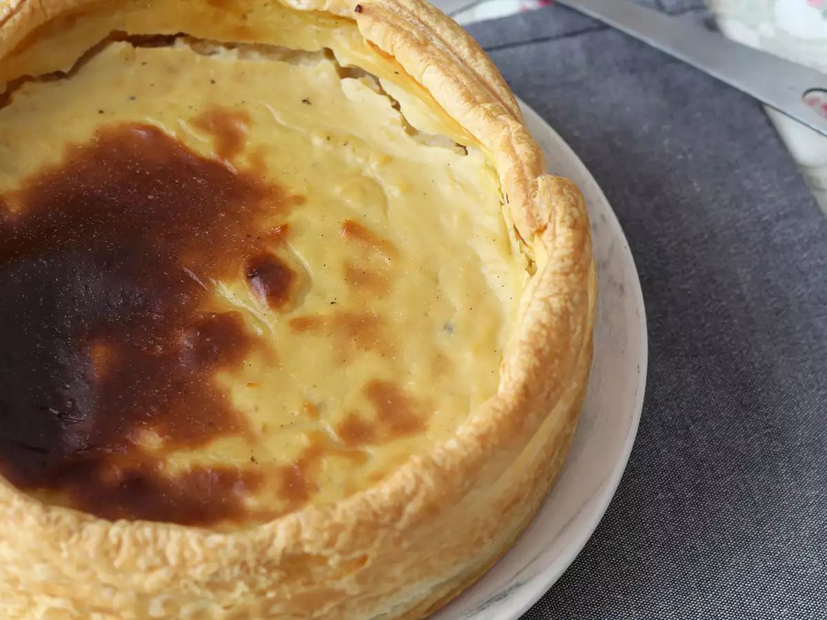 Lactose-free French custard tart - photo 6