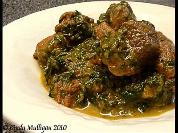 Lamb and Spinach Curry (Lamb Saag)