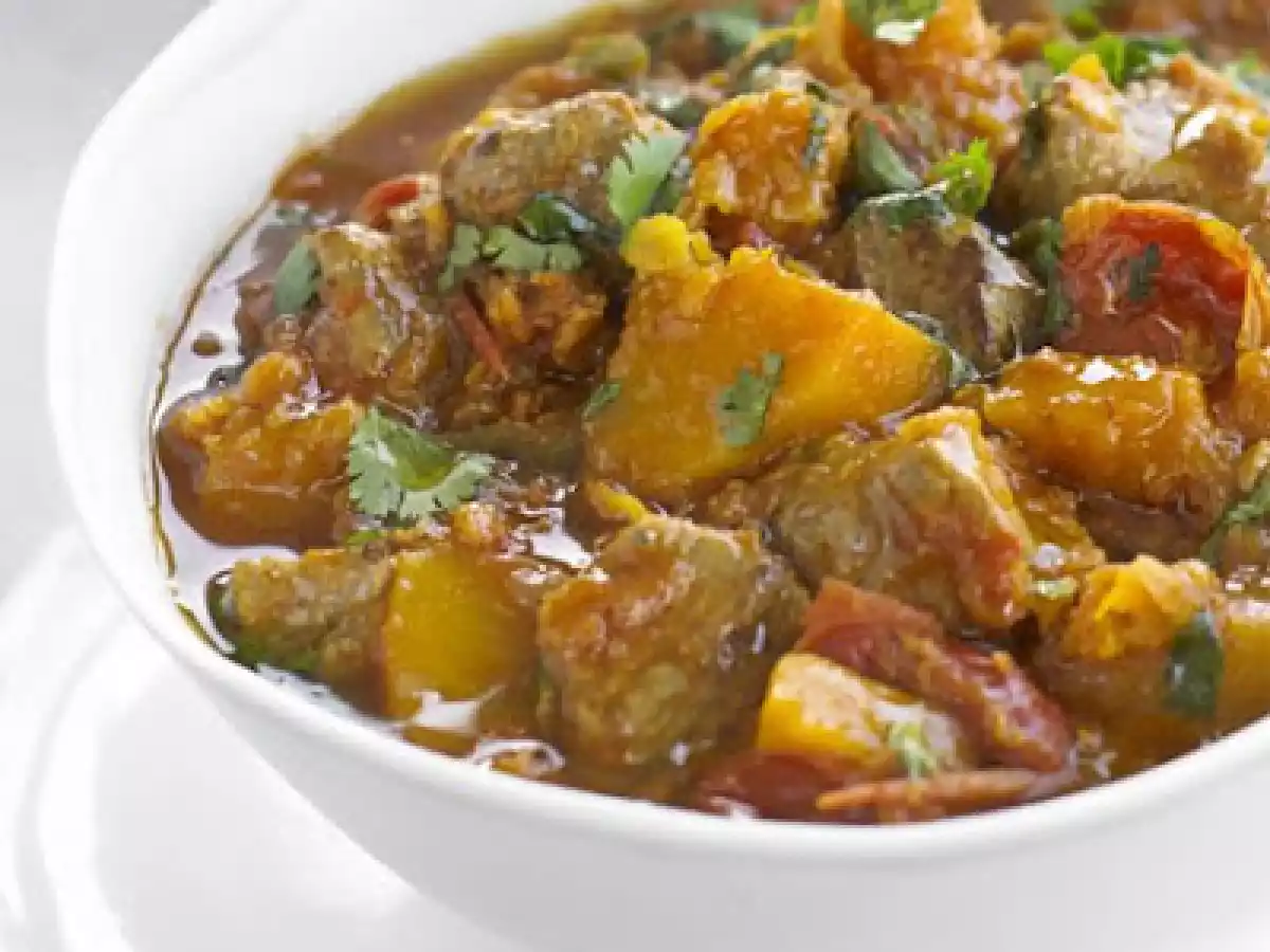 Lamb Dhansak ( Parsi Cuisine )
