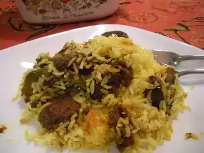 Lamb korma pilaf recipe