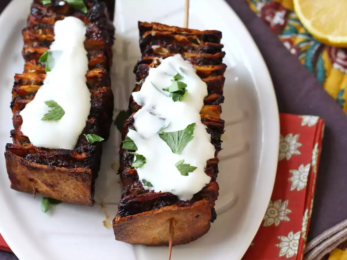 Lavash kebab skewers made with tortillas, easy to cook in the air fryer! - photo 2