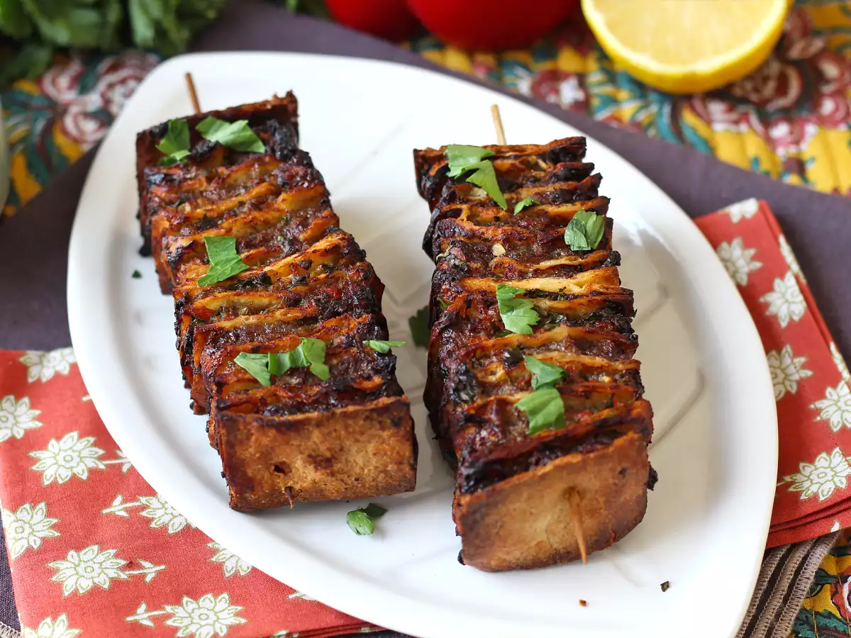 Lavash kebab skewers made with tortillas, easy to cook in the air fryer! - photo 4