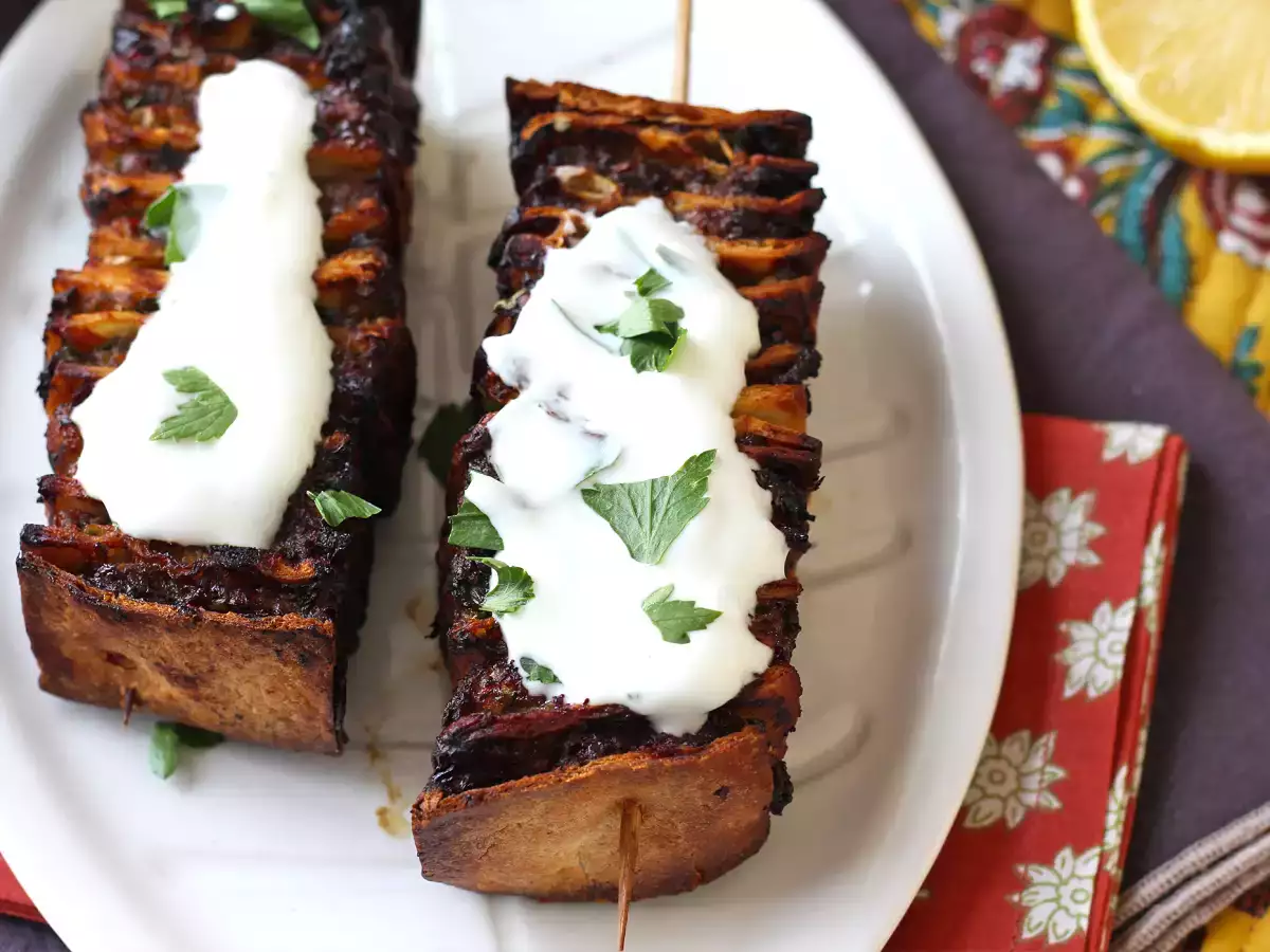 Lavash kebab skewers with tortillas, easy cooking with the airfryer! - photo 2