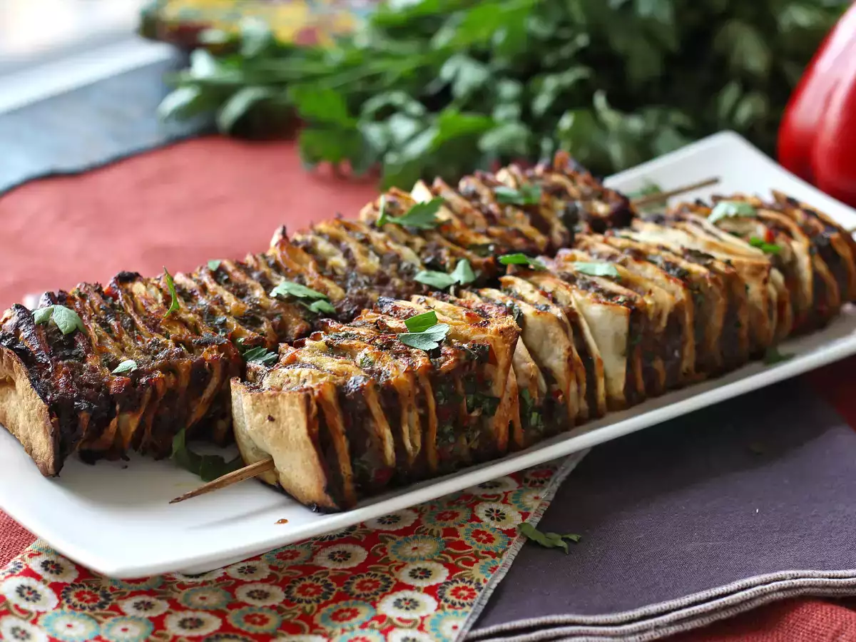 Lavash kebab with tortillas, the famous easy oven-baked kebabs! - photo 3