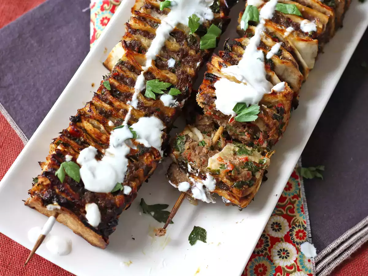 Lavash kebab with tortillas, the famous easy oven-baked kebabs! - photo 4