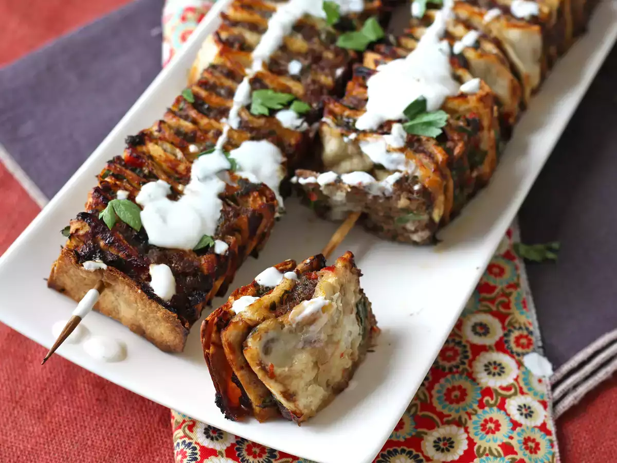 Lavash kebab with tortillas, the famous easy oven-baked kebabs! - photo 6