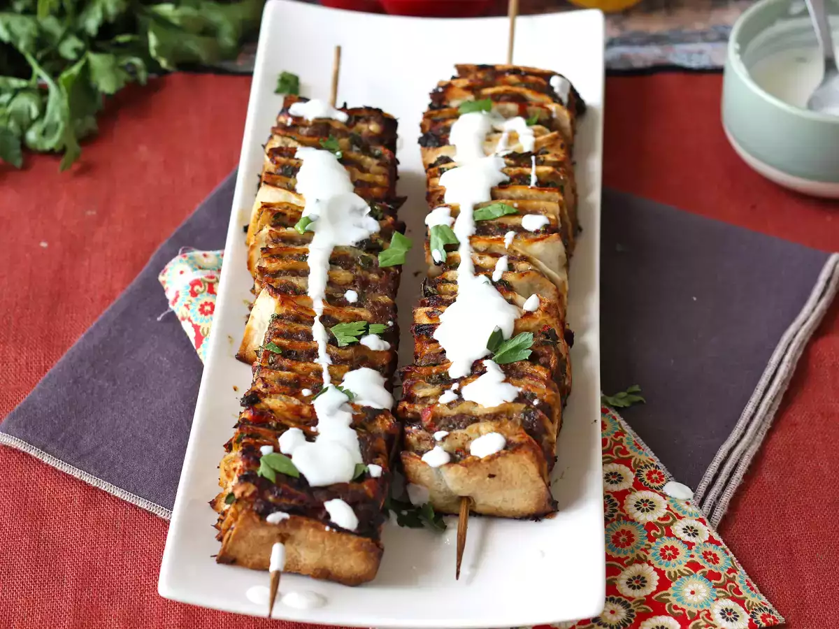 Lavash kebab with tortillas, the famous easy oven-baked kebabs! - photo 7