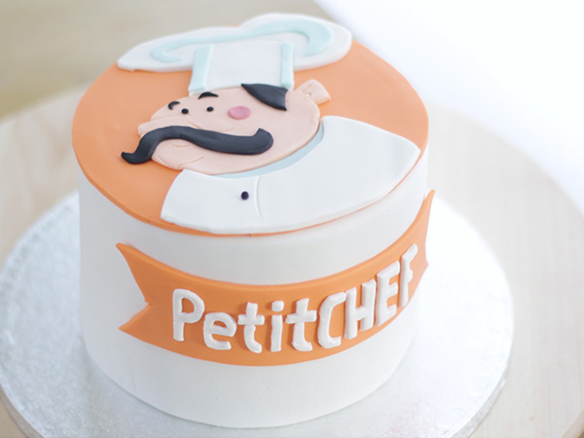 Layer cake Petit Chef with gum paste - Video recipe ! - photo 2