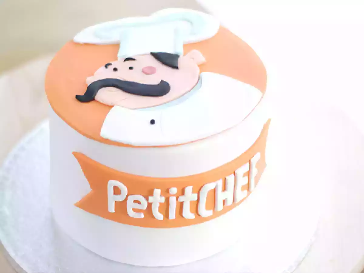 Layer cake petit chef with gum paste - video recipe ! - photo 2