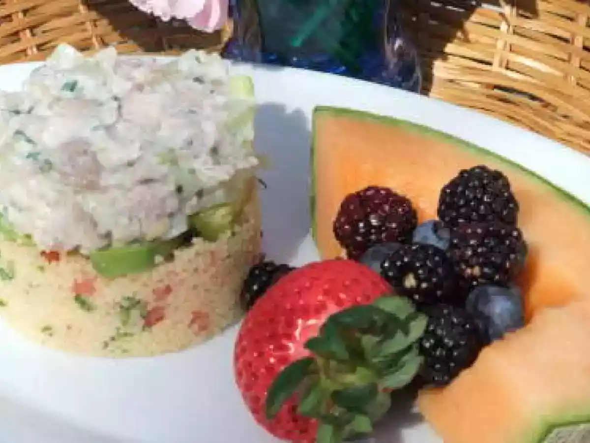 Layered Chicken Salad