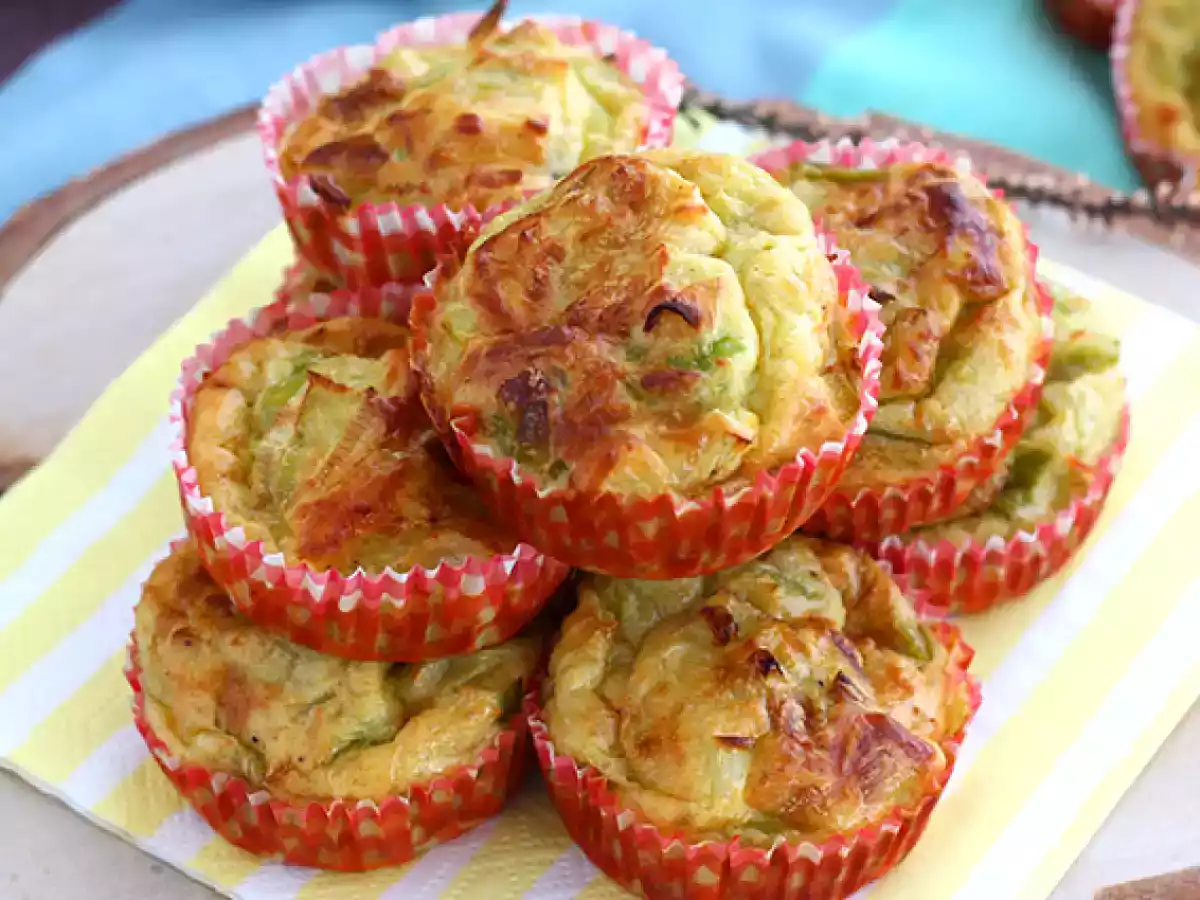Leek and cheese muffins - photo 2