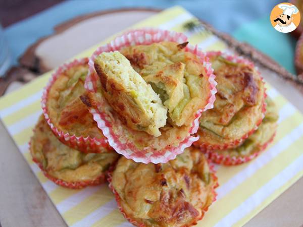 Leek and cheese muffins - photo 3