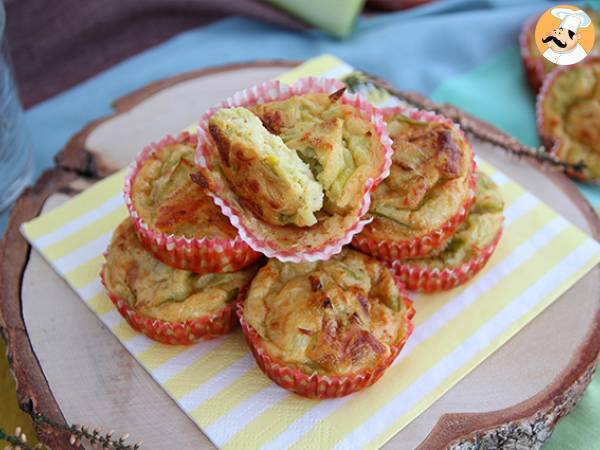 Leek and cheese muffins - photo 4