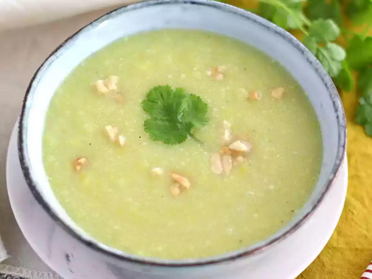 Leek, coconut, and curry soup - photo 2