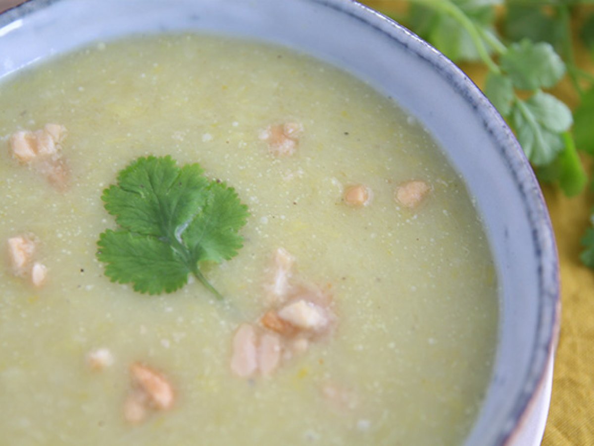 Leek, coconut and curry soup - photo 4