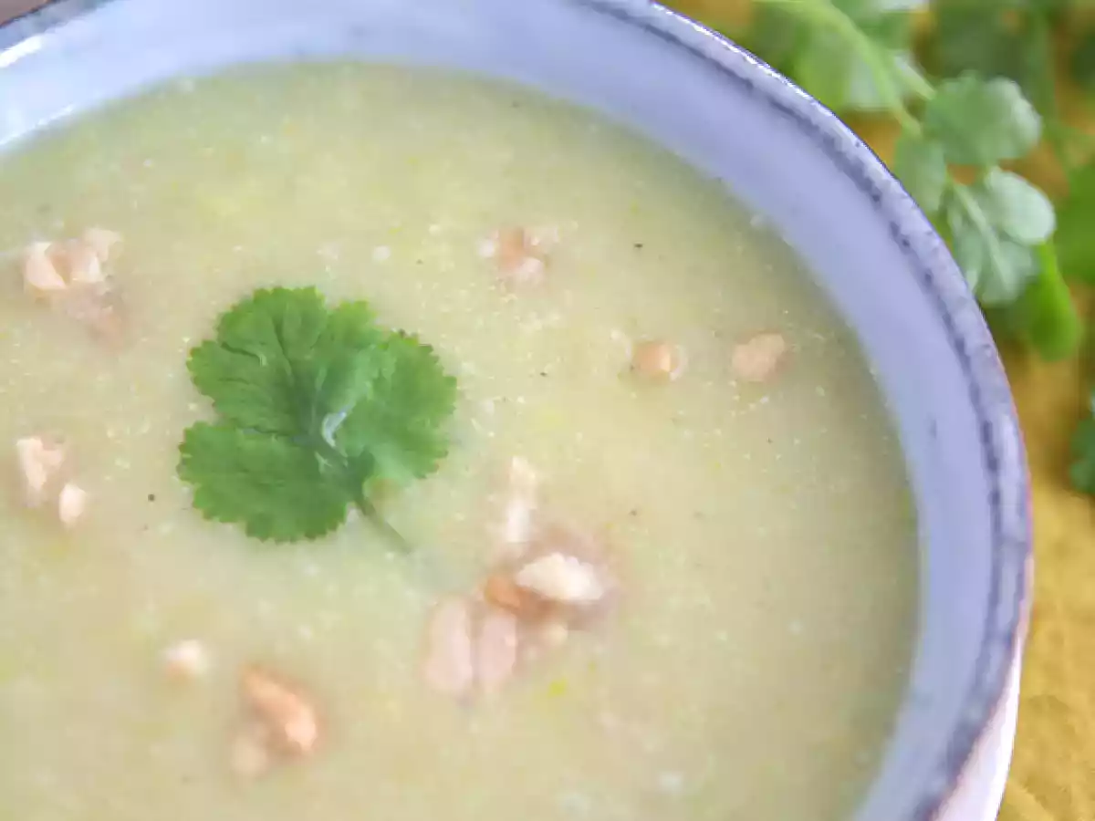 Leek, coconut, and curry soup - photo 4