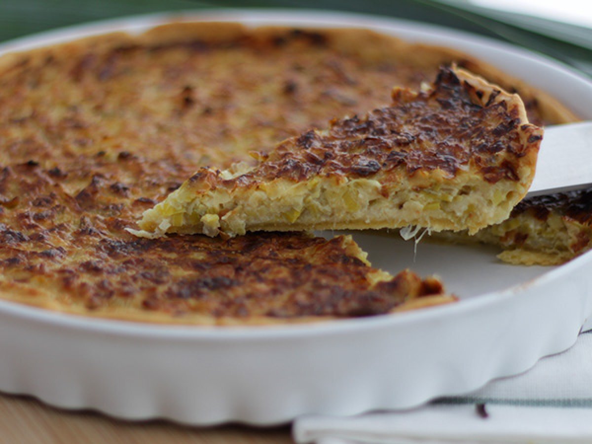 Leek tart - Video recipe ! - photo 3