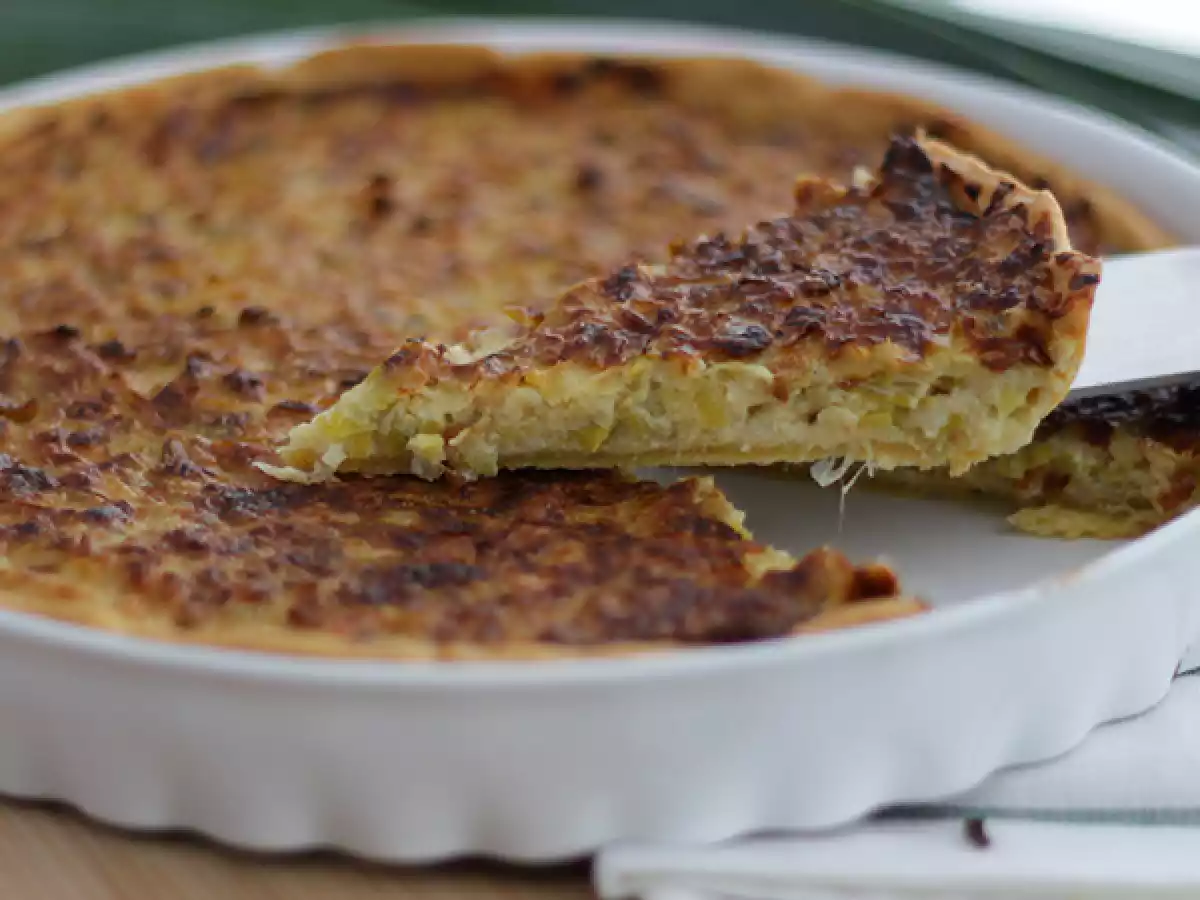 Leek tart - video recipe ! - photo 3