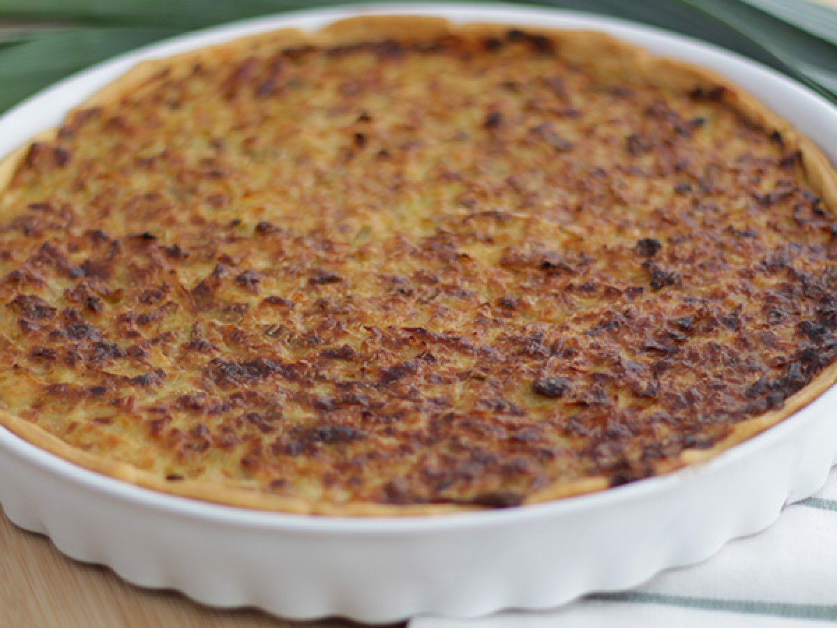 Leek tart - Video recipe ! - photo 2