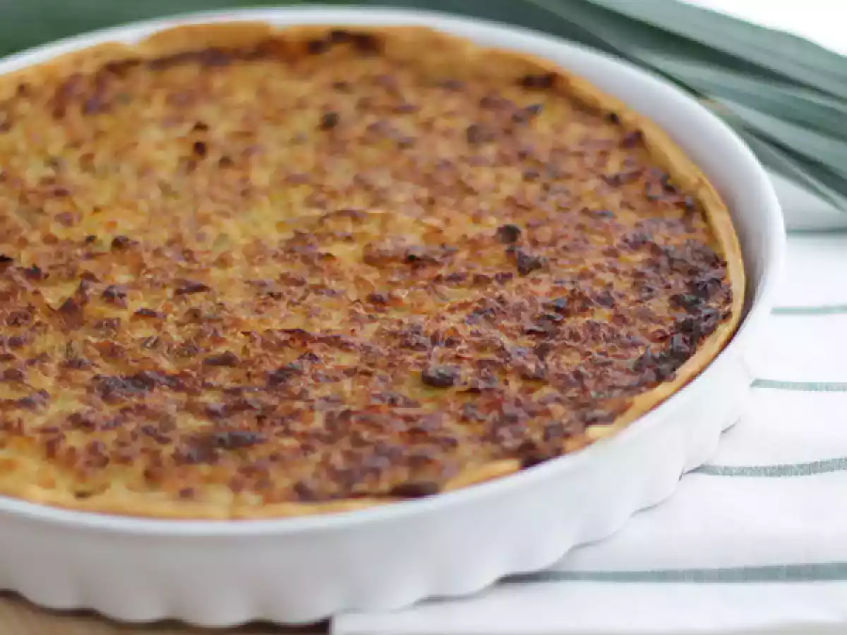 Leek tart - video recipe ! - photo 4