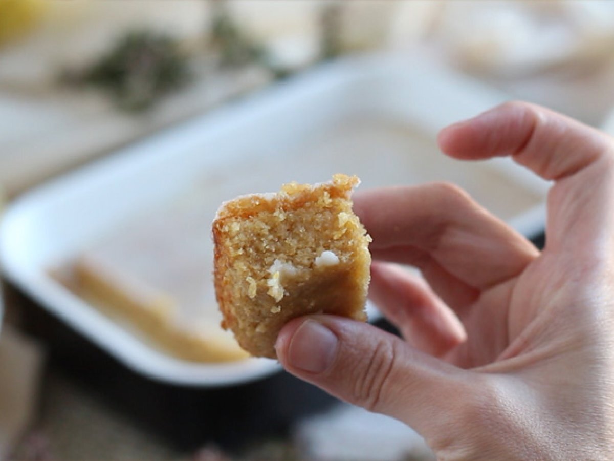 Lemon and oats brownies - photo 3