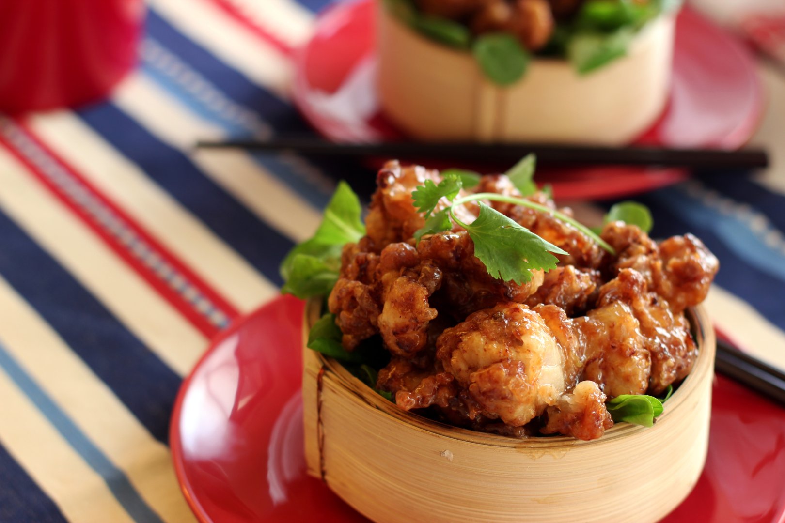 Lemon glazed chicken nuggets Recipe Petitchef