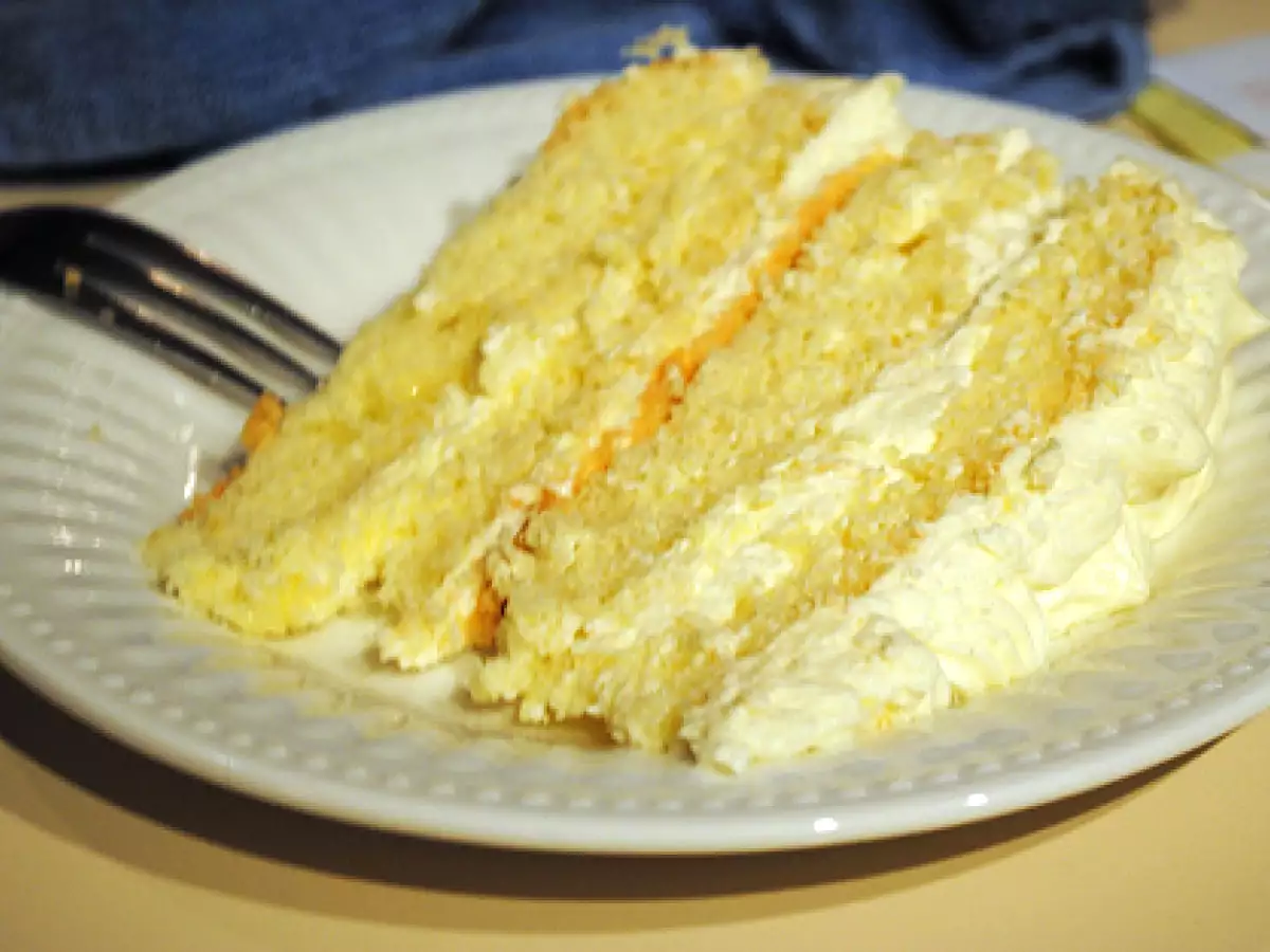 Lemon mascarpone layer cake - photo 2