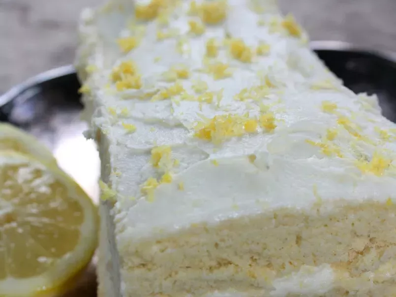 Lemon Mascarpone Layered Cake, photo 3