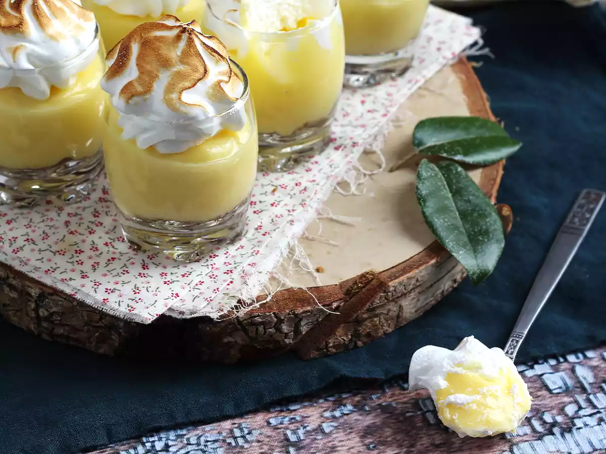 Lemon meringue pie verrines - photo 5