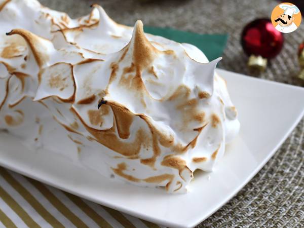 Lemon meringue tart yule log - photo 8