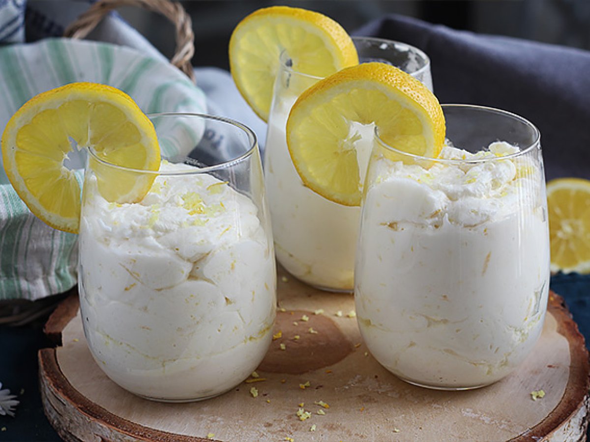 Lemon mousse