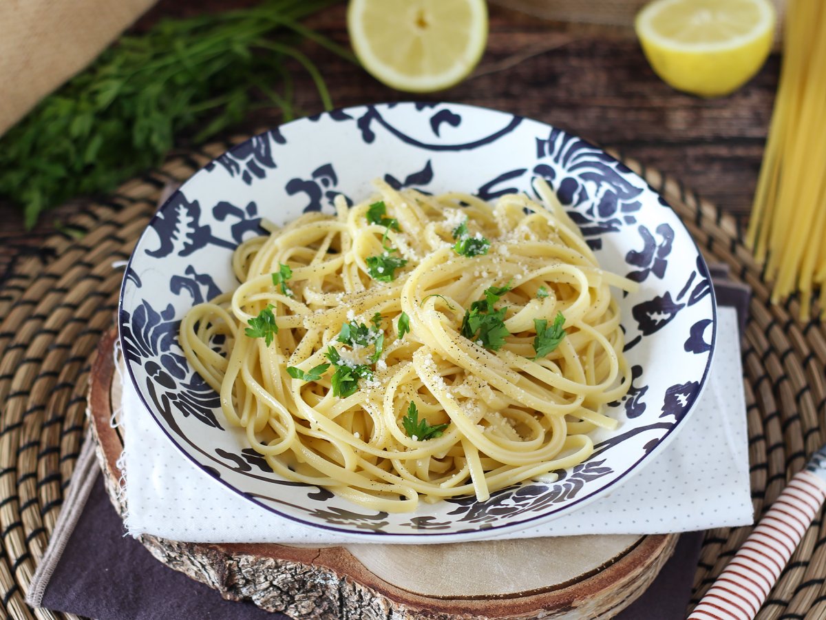 Lemon pasta - Pasta al limone