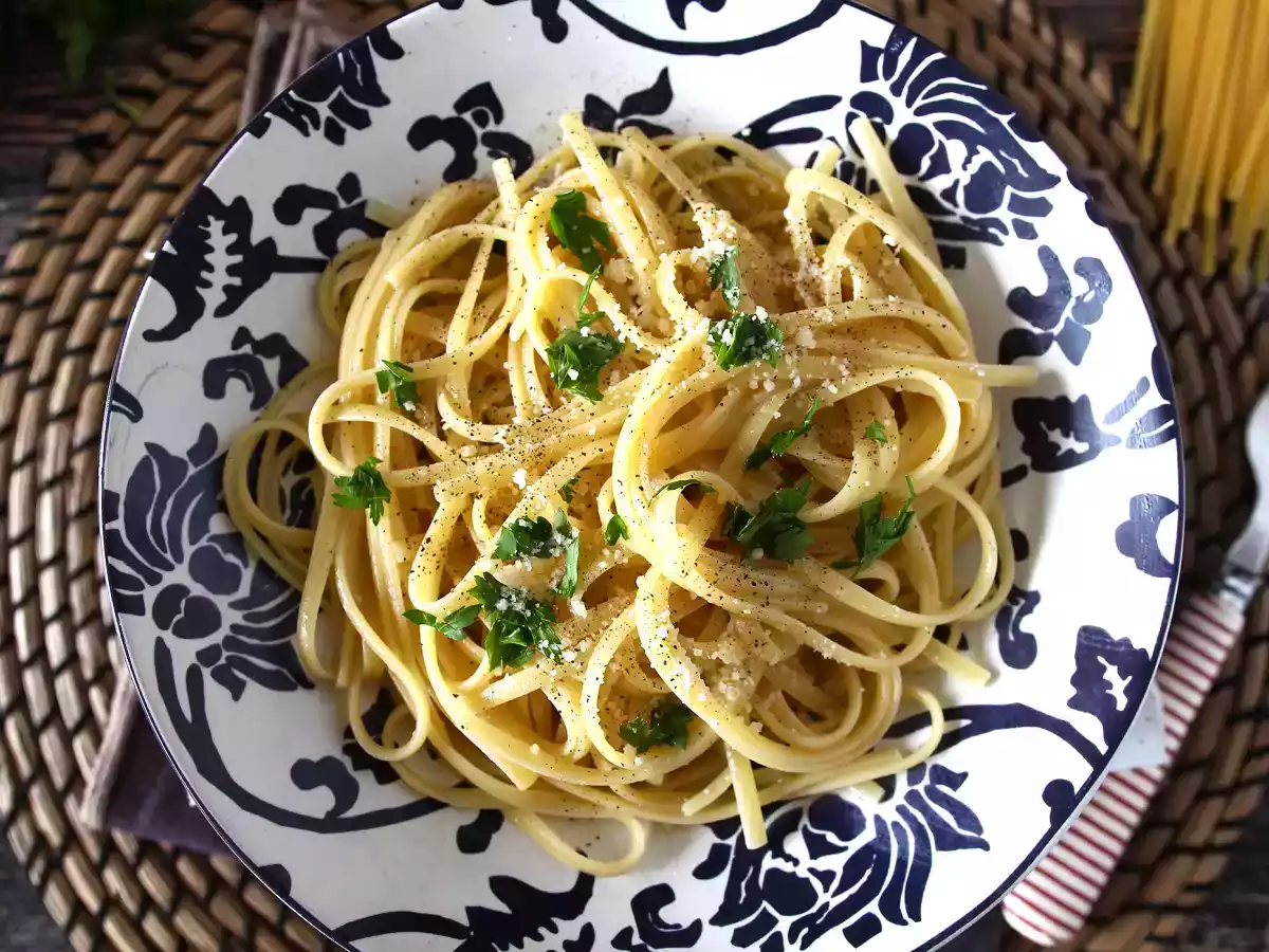 Lemon pasta - pasta al limone - photo 2