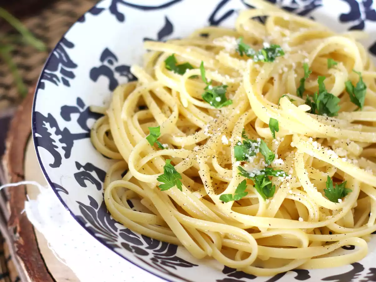 Lemon pasta - pasta al limone - photo 3