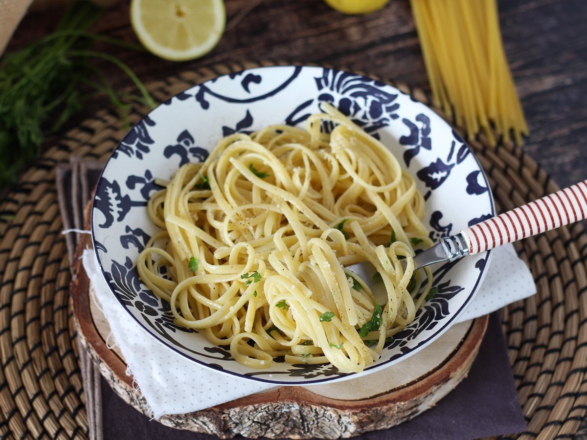 Lemon pasta - Pasta al limone - photo 4