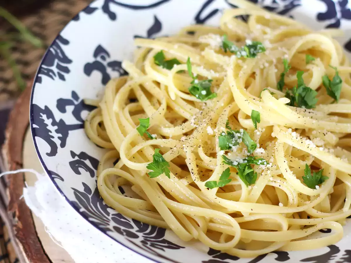 Lemon pasta – Pasta al limone (your future favorite dish!) - photo 3