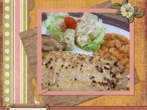 Lemon pepper baked fish, Recipe Petitchef