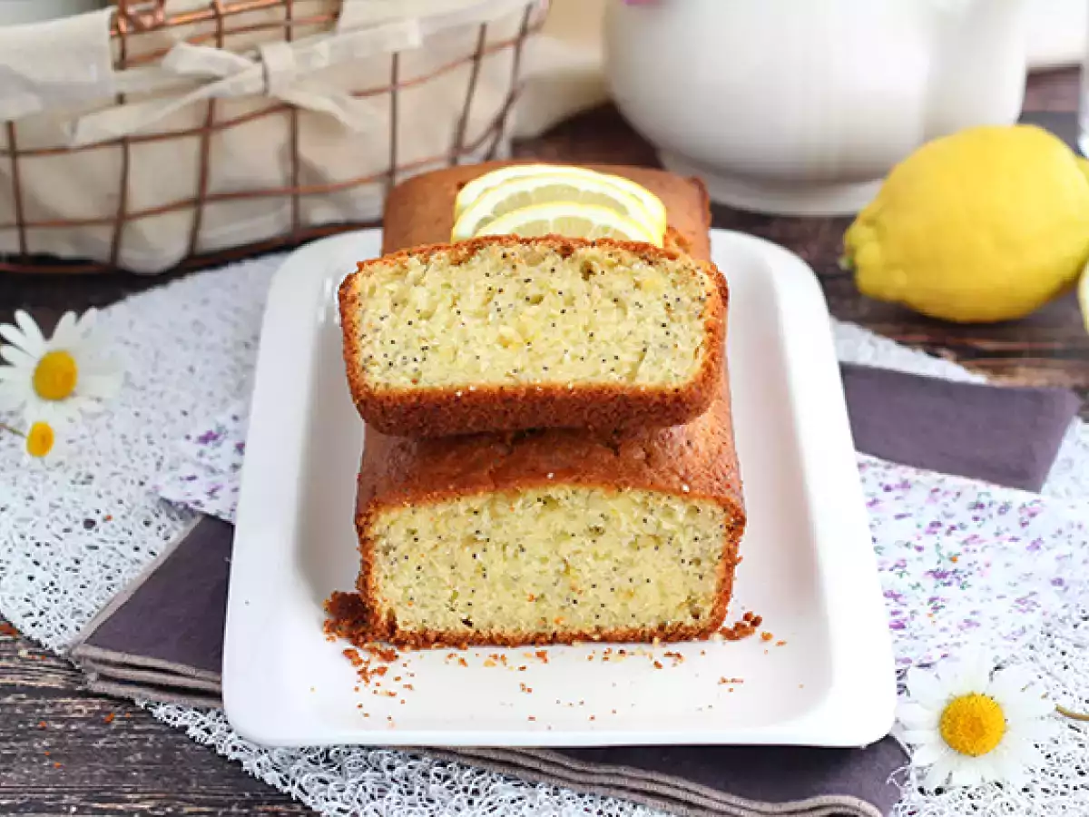 Lemon poppy seed cake - photo 3