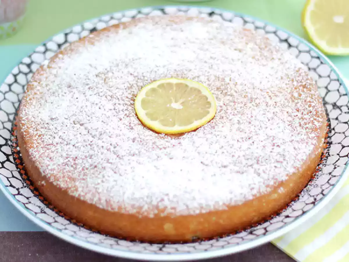 Lemon sponge cake - video recipe ! - photo 4